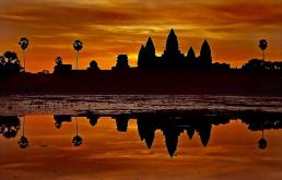 Ангкор Ват. На закате.